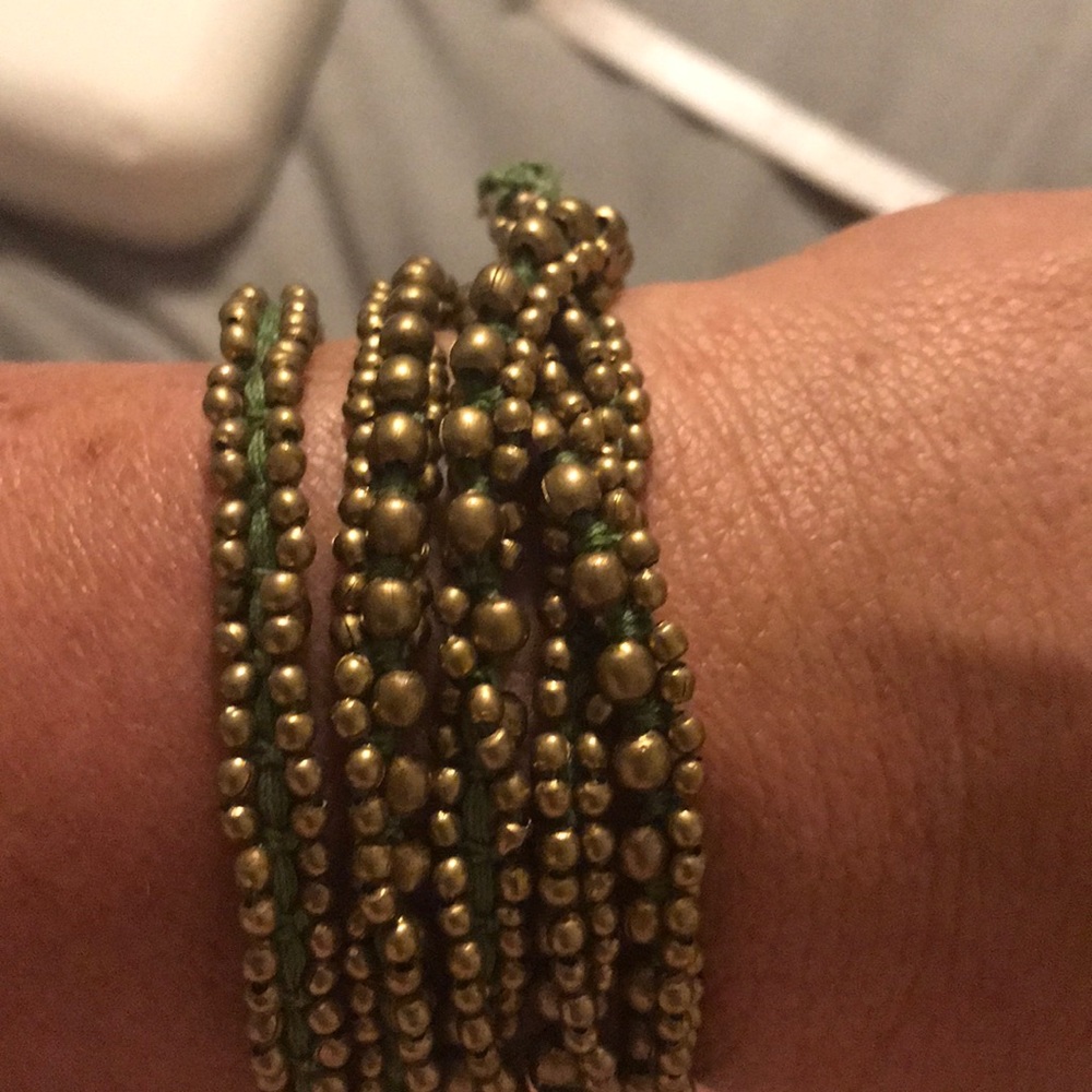 Wrap bracelet.